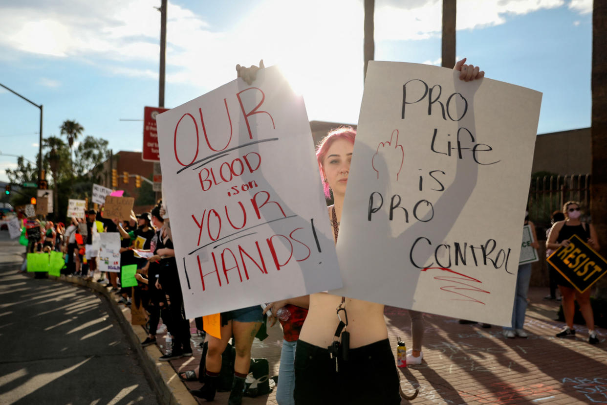 US-JUSTICE-ABORTION - Credit: AFP via Getty Images