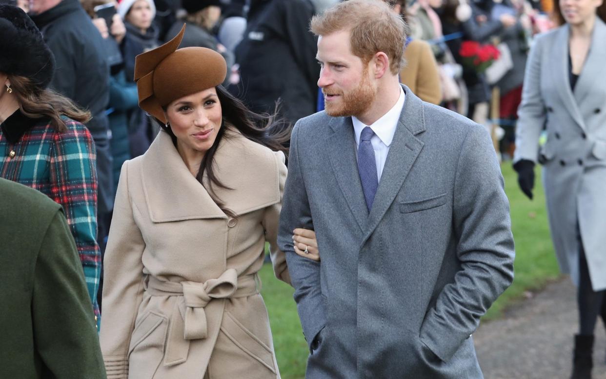 The Duke and Duchess attend a Christmas Day Church service in 2017 - Getty Images