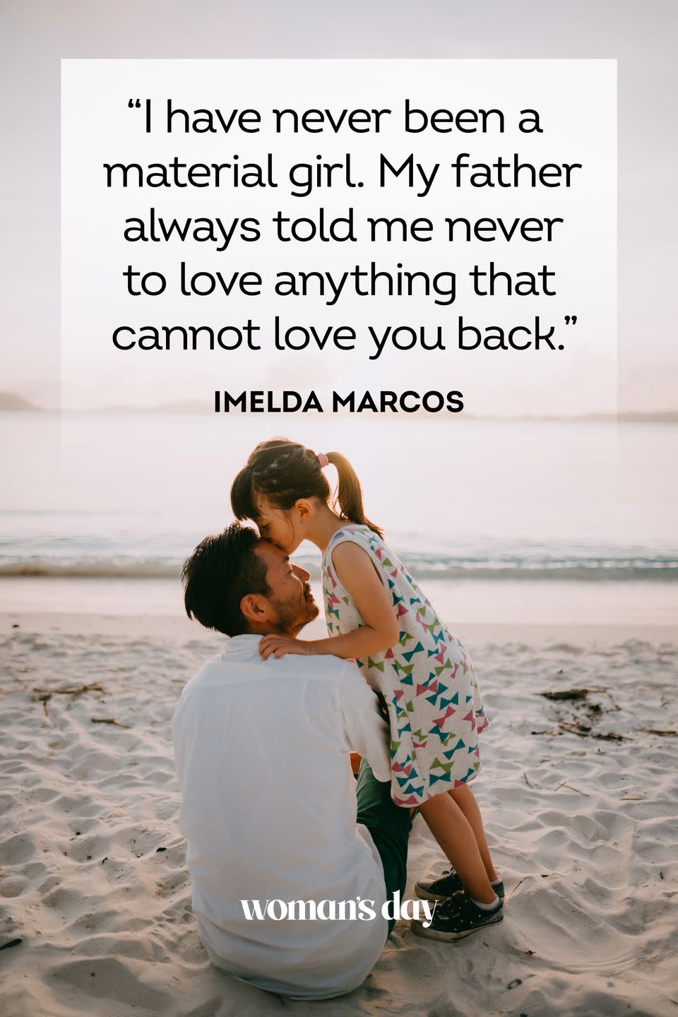 father daughter quotes  imelda marcos