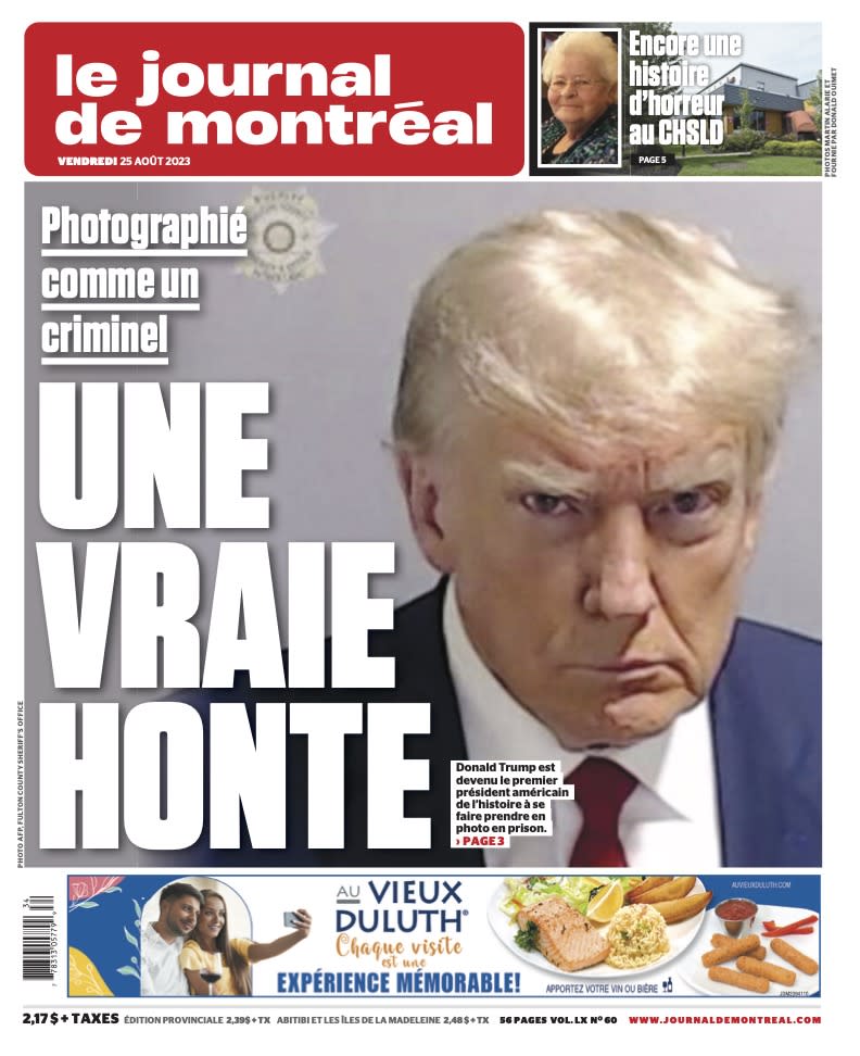 Le Journal de Montréal, Montreal, Canada