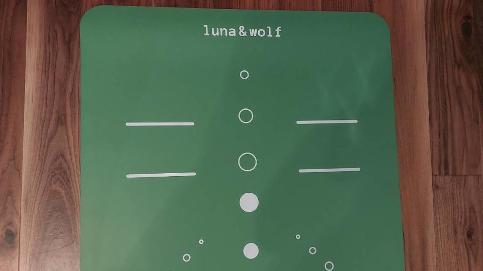 Lumi Therapy Eco Wolf Yoga Mat review