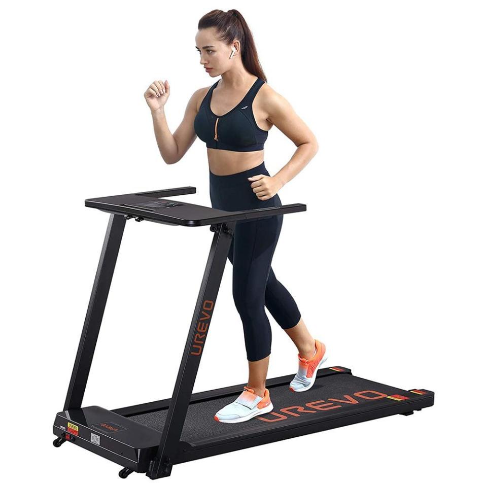 10) UREVO Foldable Treadmill