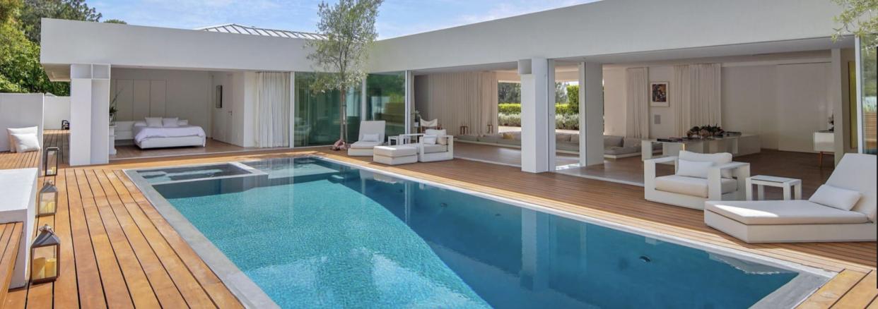 Orlando Bloom's newly renovated home in Beverly Hills is being sold by the Oppenheim Group