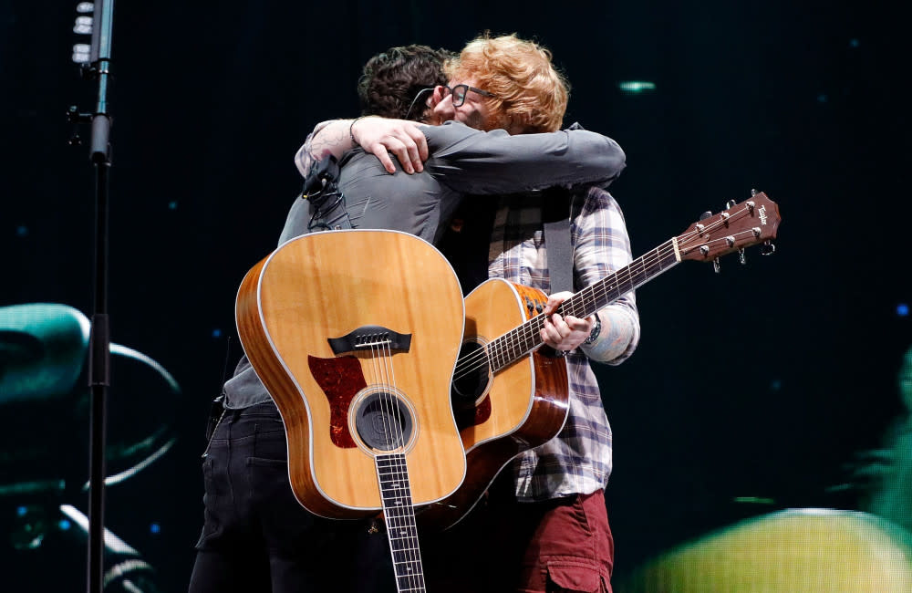 Shawn Mendes und Ed Sheeran credit:Bang Showbiz