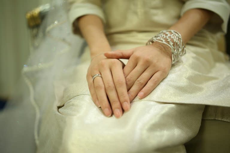 The princess's wedding ring