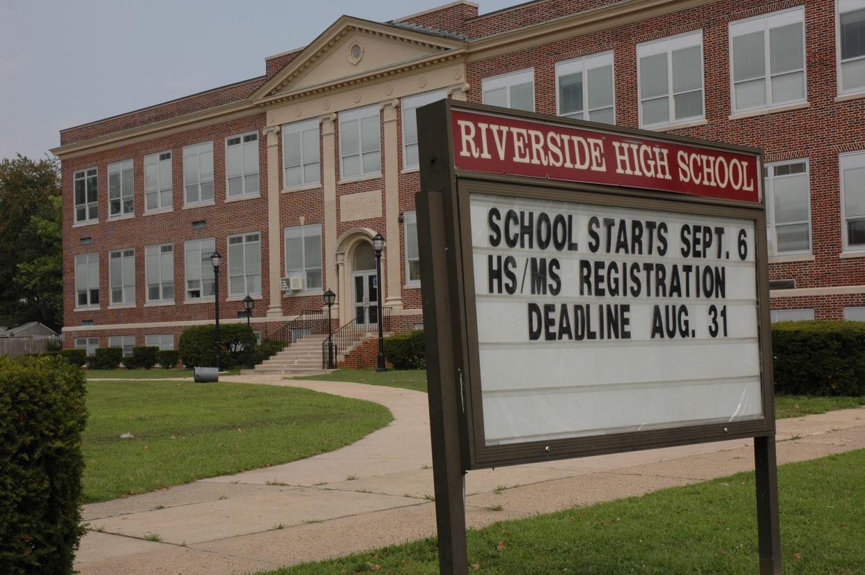 Riverside High School will get a new roof now that voters approved school district bond issues Tuesday, Jan. 24, 2023, which also will finance a 10-classroom addition to the elementary school and other improvements to all schools and the Pop Vernon Field House.