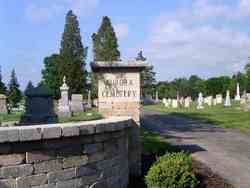 Aurora Cemetery.