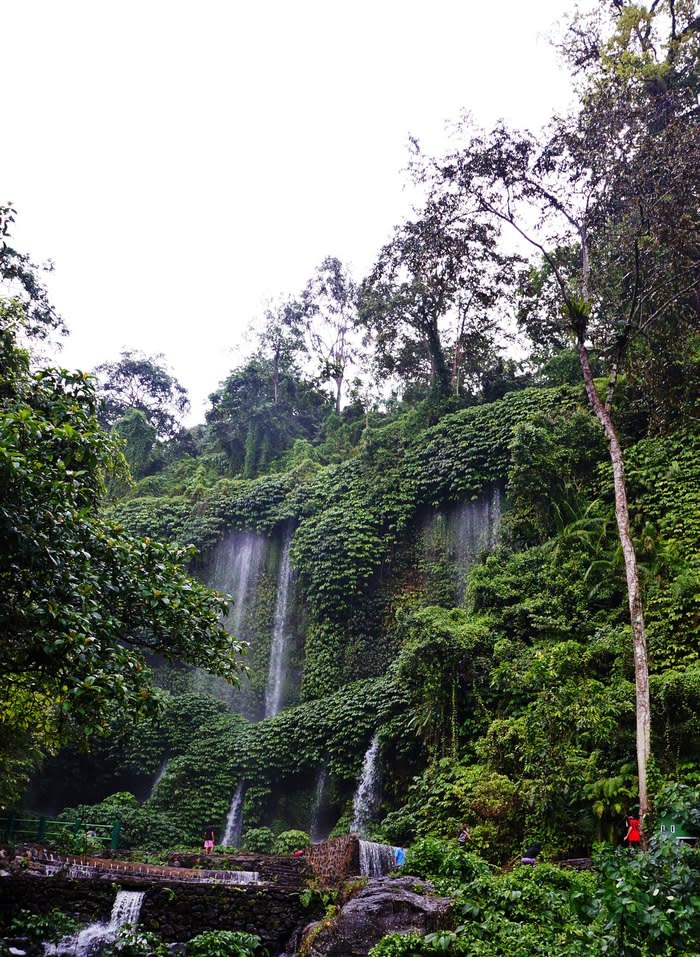 Benang Kelambu Waterfall: I've seen photographs of it before, but still found myself mesmerized by its beauty.