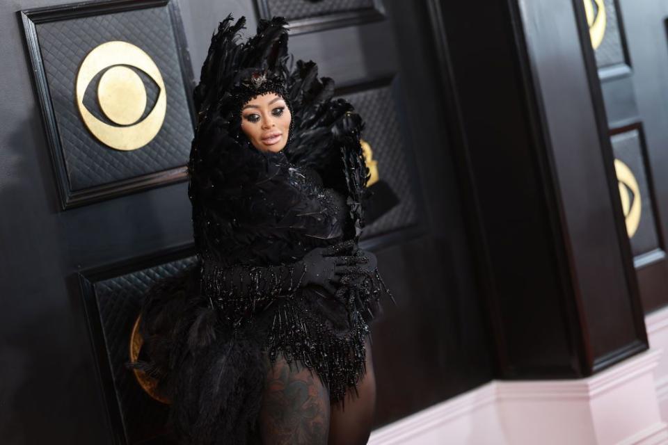 LOS ANGELES, CALIFORNIA - FEBRUARY 05: Blac Chyna attend the 65th GRAMMY Awards on February 05, 2023 in Los Angeles, California. (Photo by Matt Winkelmeyer/Getty Images for The Recording Academy)