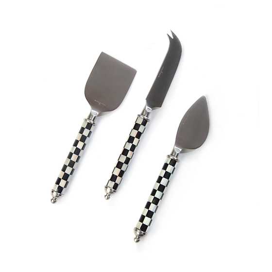 <p><a href="https://go.redirectingat.com?id=74968X1596630&url=https%3A%2F%2Fwww.mackenzie-childs.com%2Fsupper-club-cheese-knife-set---courtly-check%2F37384-40.html&sref=https%3A%2F%2Fwww.countryliving.com%2Fshopping%2Fg43905562%2Fmackenzie-childs-under-50-products%2F" rel="nofollow noopener" target="_blank" data-ylk="slk:Shop Now;elm:context_link;itc:0;sec:content-canvas" class="link ">Shop Now</a></p><p>Supper Club Cheese Knife Set </p><p>$48.00</p><p>mackenzie-childs.com</p>
