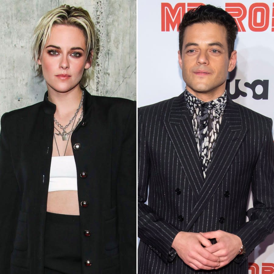 Kristen Stewart and Rami Malek Have Impromptu Twilight Reunion