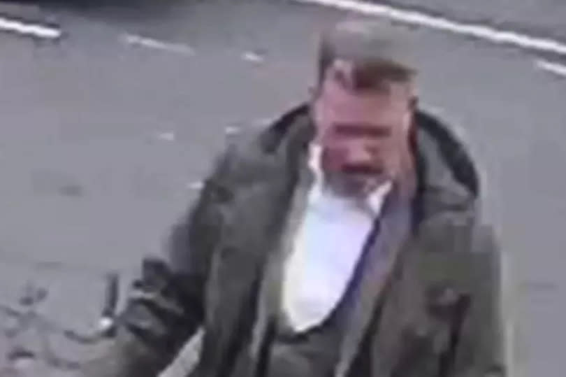 An appeal has been launched to find a man who may have information about a theft in Hanham