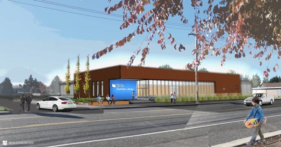 The Pierce County Library System purchased a 1.67-acre site in October 2021. The plan is to build a new library at 15126 Main St. E.