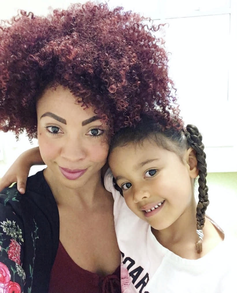 Natasha Gilson with her daughter Anaïs. [Photo: SWNS]