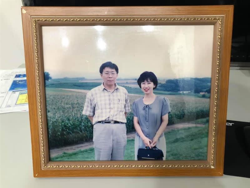 民眾黨主席柯文哲以及妻子陳佩琪醫師。（圖／翻攝自柯文哲臉書）
