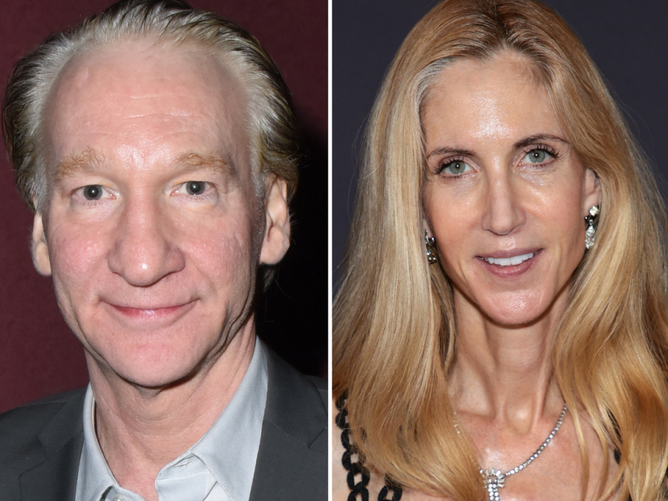 Bill Maher and Ann Coulter (Getty Images)