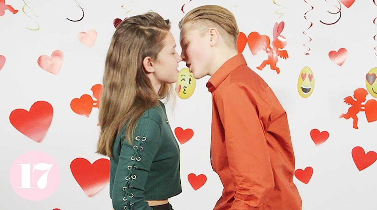 These Teens Had Their Very First Kiss On Camera