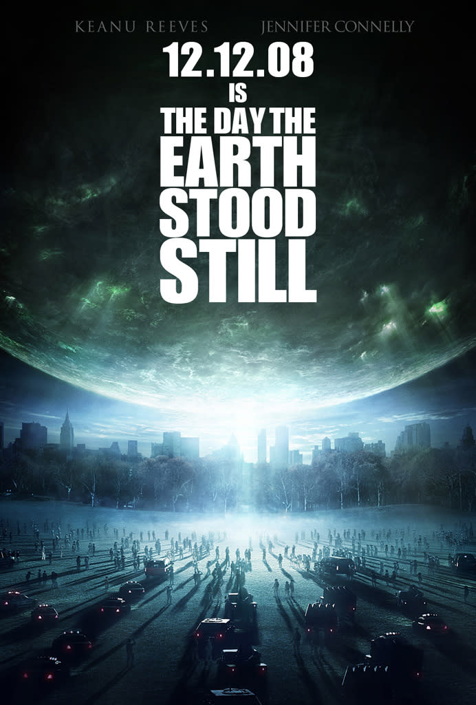 The Day the Earth Stood Still Poster Production Stills 20th Century Fox 2008 Comic-Con