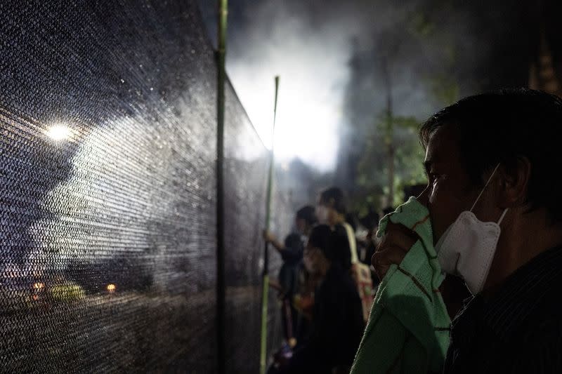 Cremation of Thailand mass shooting victims