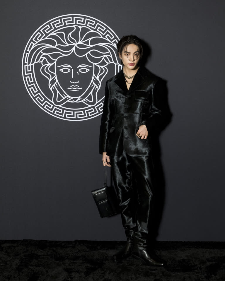 Hyunjin attending Versace (Picture: Provided by Versace)