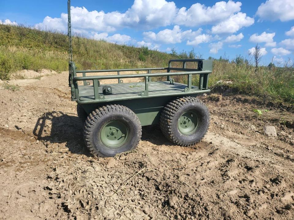 A RYS PRO logistics drone