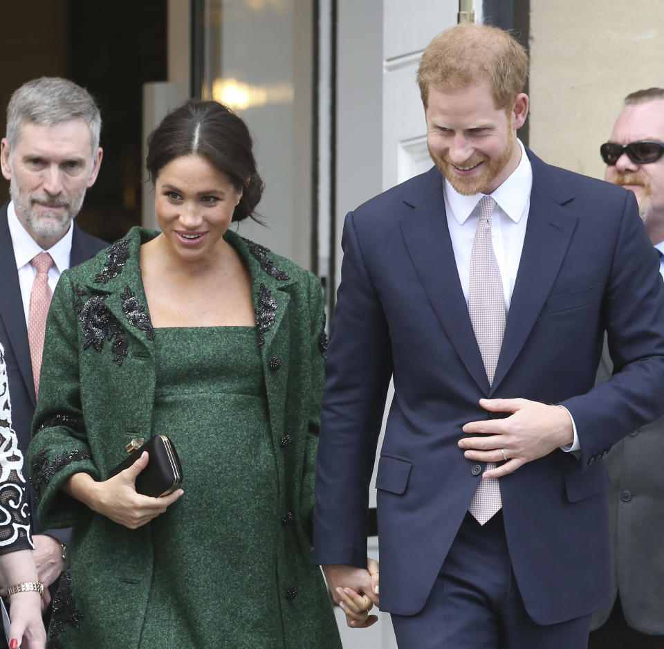 The Duke and Duchess of Sussex attend an event at Canada House in London, UK to mark Commonwealth Day.'. March 11th 2019. Credit: Trevor Adams/Matrix/MediaPunch ***NO UK*** REF: MTX 19820 /IPX