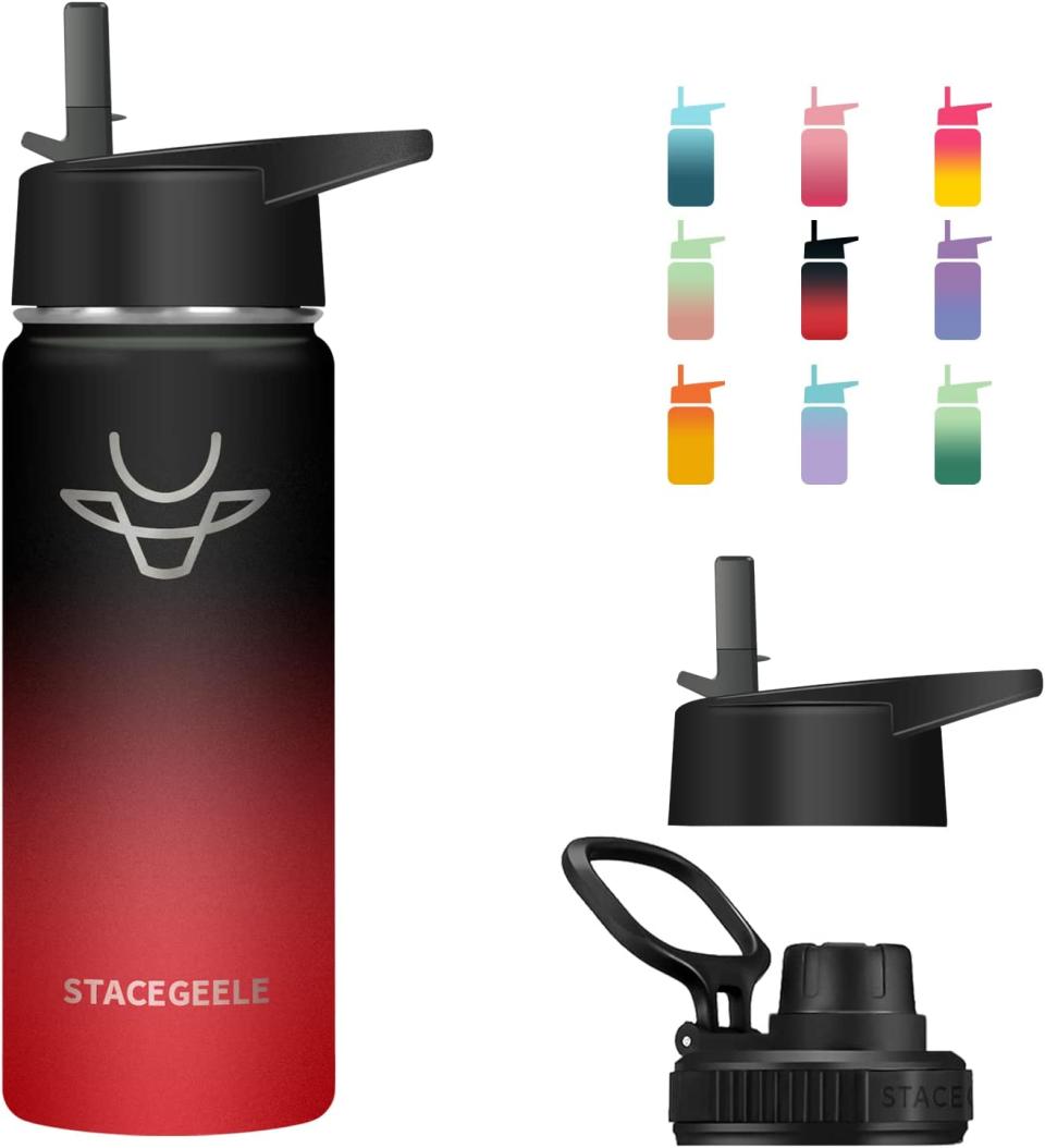 STACEGEELE Insulated Vacuum Water Bottle. Image via Amazon.