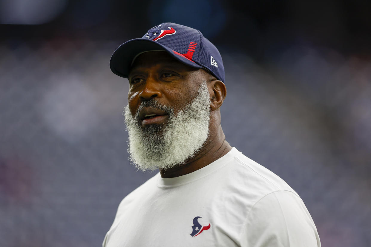 Lovie Smith was hired to be the Houston Texans' new head coach. (Photo by Jordon Kelly/Icon Sportswire via Getty Images)