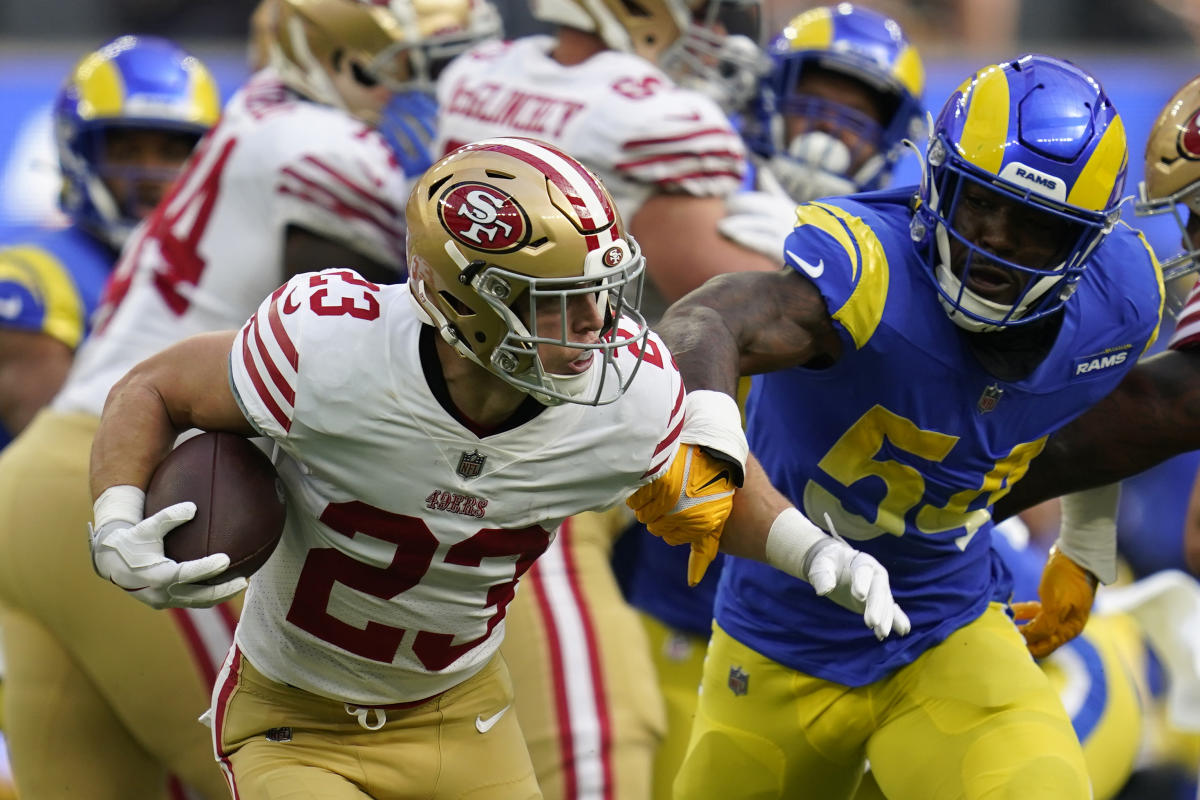 Christian McCaffrey dazzles for 49ers in 31-14 win over Rams