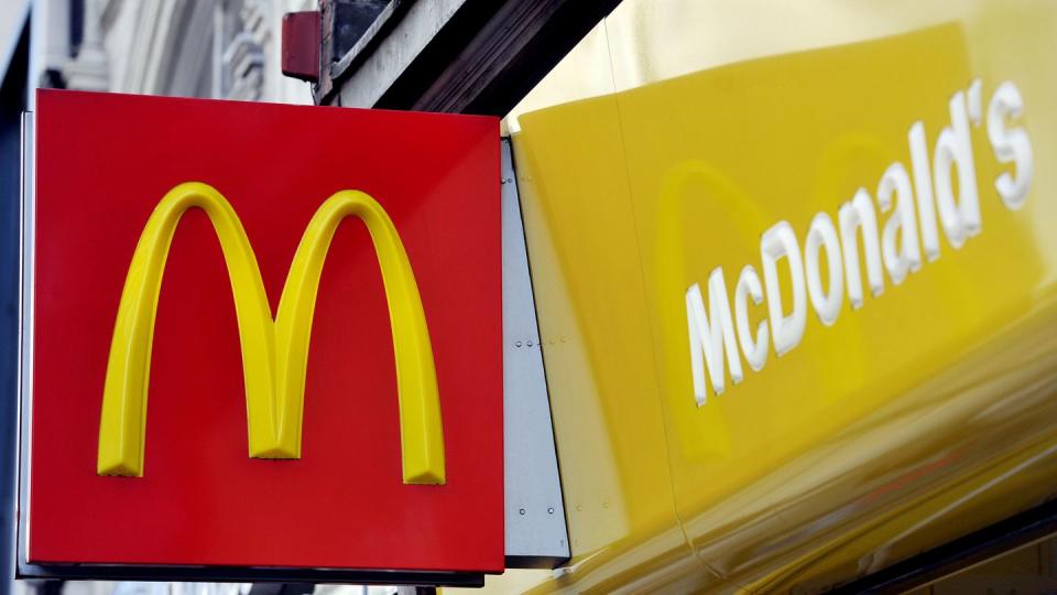 Eine McDonalds-Filiale in London. (Bild: dpa)