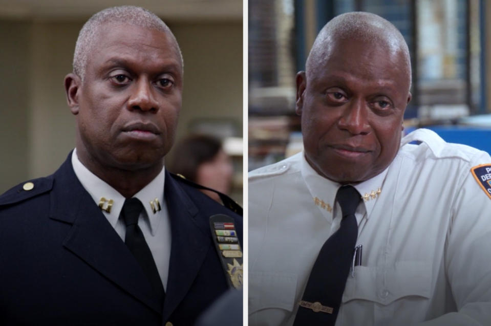 Holt in the first and last episode