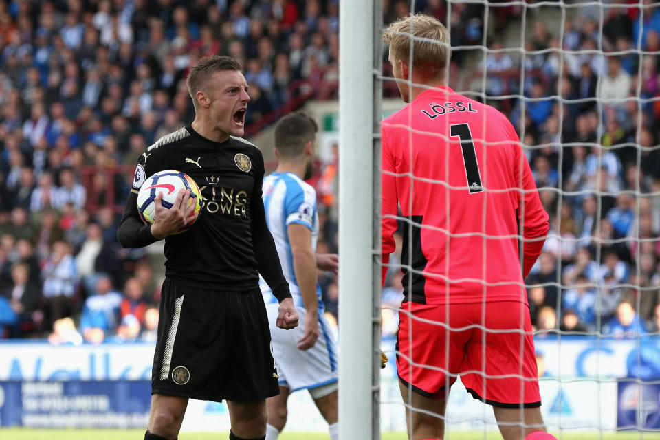 Jamie Vardy bagged another goal from the penalty spot this week