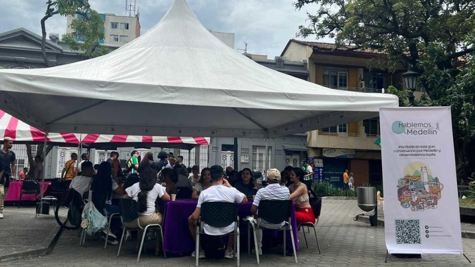 Las conversaciones de Hablemos Medellín se hicieron entre junio y julio. Foto: Cortesía