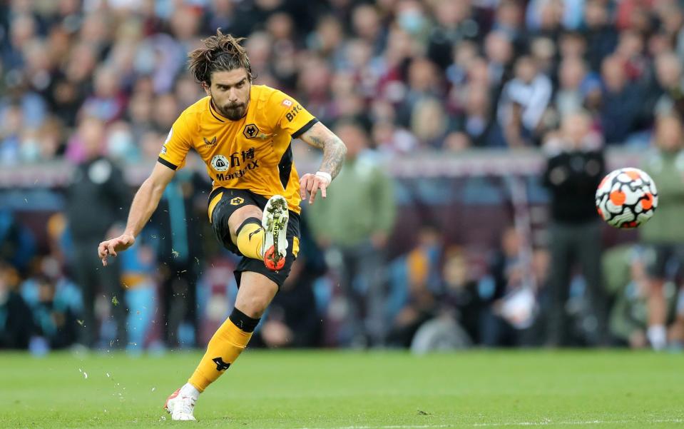 Neves' strike deep into injury time won the match for Wolves in the most dramatic fashion - GETTY IMAGES