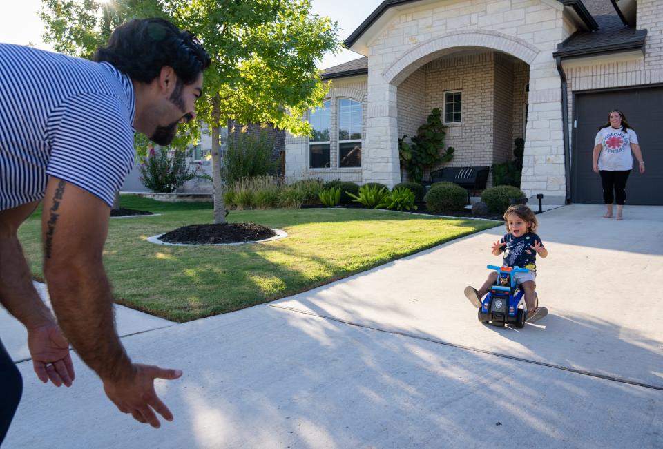 Today, Amanda and Gabriel Holder's son Graham is "a crazy toddler," she says. "He's very independent. He amazes me every single day, what he learns."