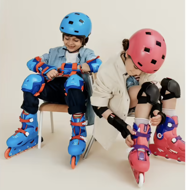 Kids Inline Skates Oxelo Play 3 Adjustable 3-in-1. PHOTO: Decathlon