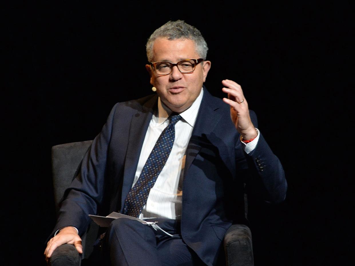Moderator Jeffrey Toobin, writer, The New Yorker attends the 2016 “Tina Brown Live Media’s American Justice Summit” at Gerald W. Lynch Theatre on 29 January 2016 in New York City ((Getty Images))