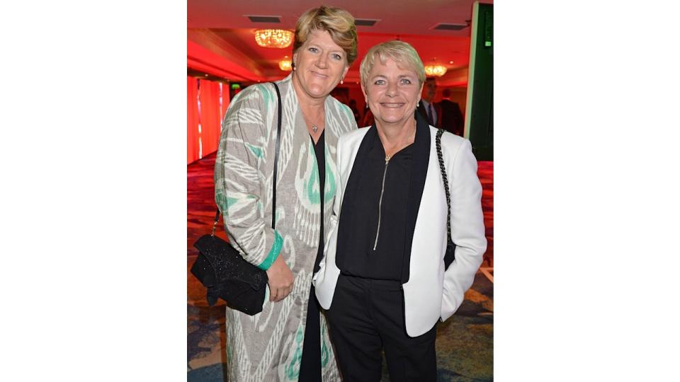 Clare Balding and Alice Arnold at Grosvenor House