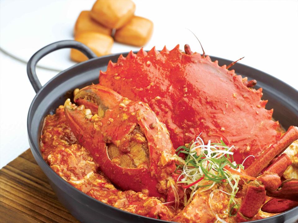 Chilli crab. (PHOTO JUMBO Seafood)