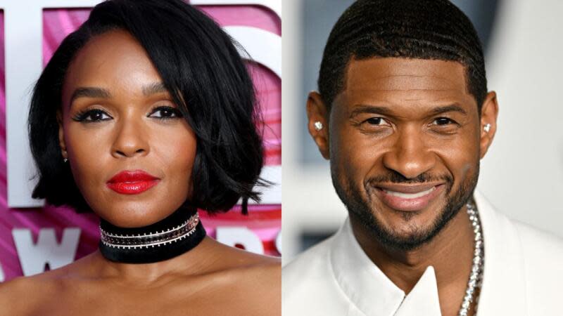 Usher And Janelle Monáe And Go Viral After He Serenades Her In Vegas | Photo: Monica Schipper and Lionel Hahn via Getty Images