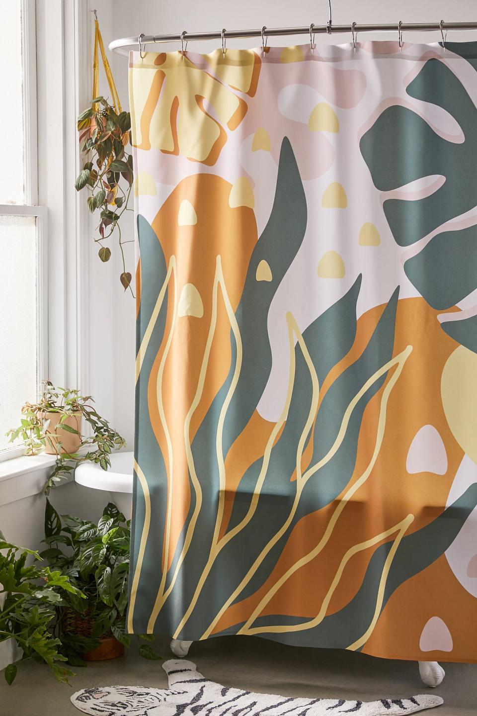 13) Alisa Galitsyna For Deny Floral Magic Shower Curtain