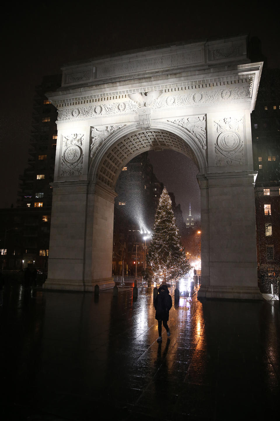 It’s beginning to look like Christmas in the Big Apple