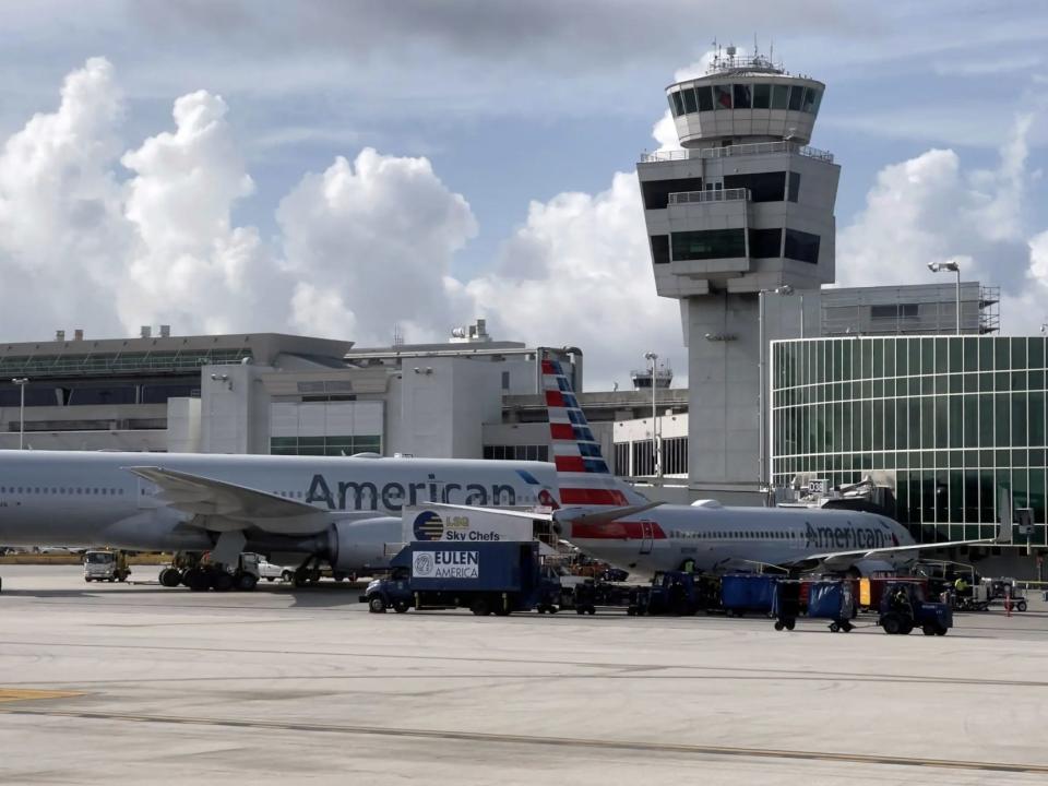 Miami International Airport.