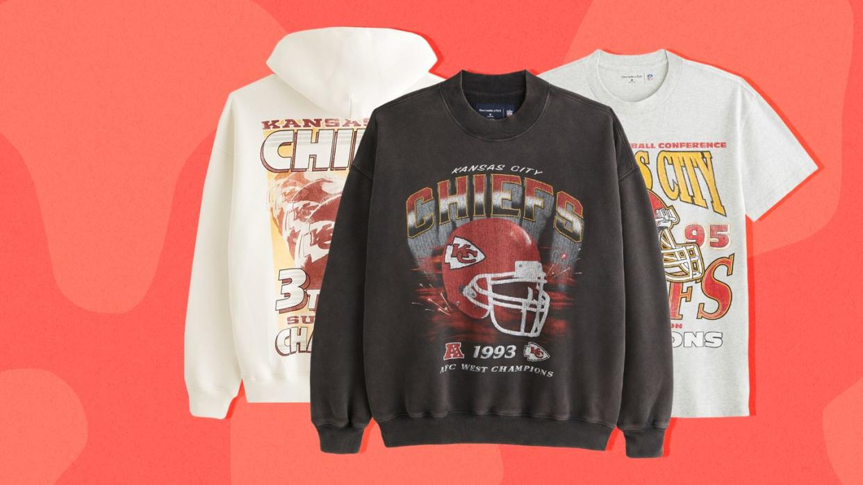 kansas city chiefs sweatshirts and tshirt