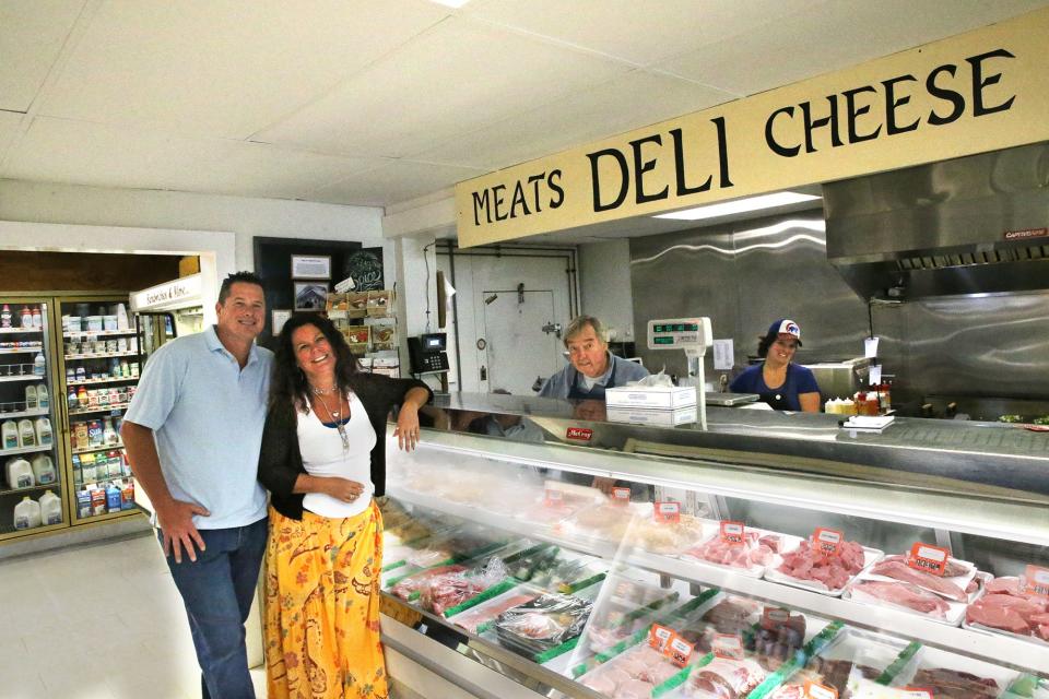 Michele Tourangeau and her husband, Tim Pastercyzk, are the new owners of the Bradbury Brothers Market in Cape Porpoise. The couple says customers love the deli and bakery as well as the variety of items they stock.
