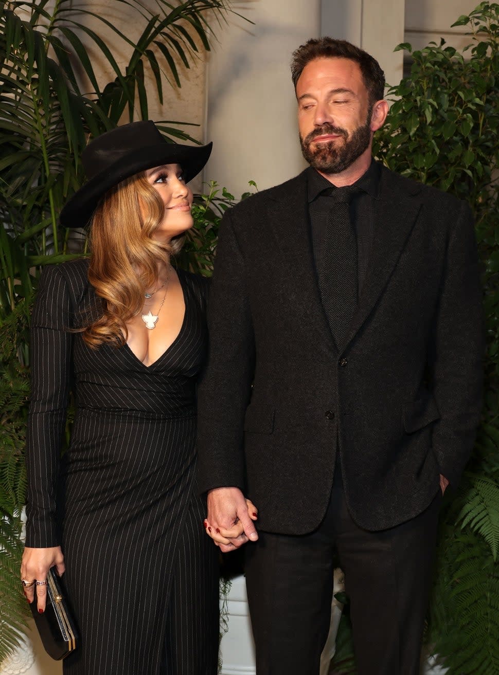 Jennifer Lopez and Ben Affleck 