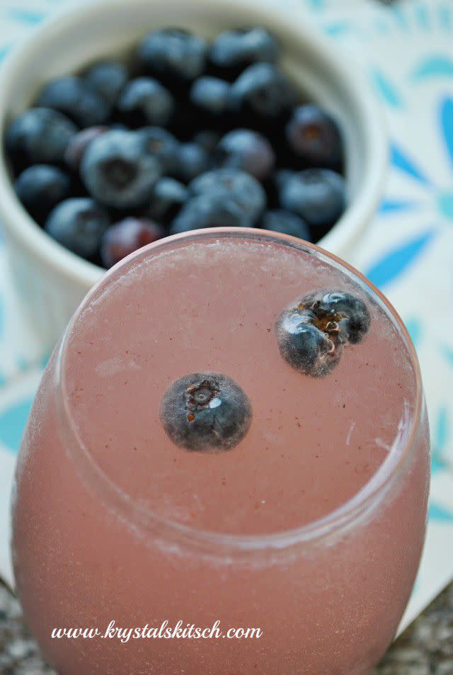 Spiked Blueberry Lemonade