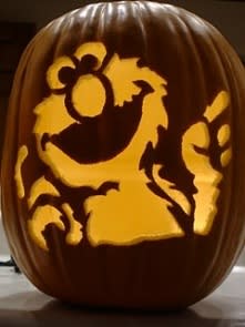 Elmo Pumpkin