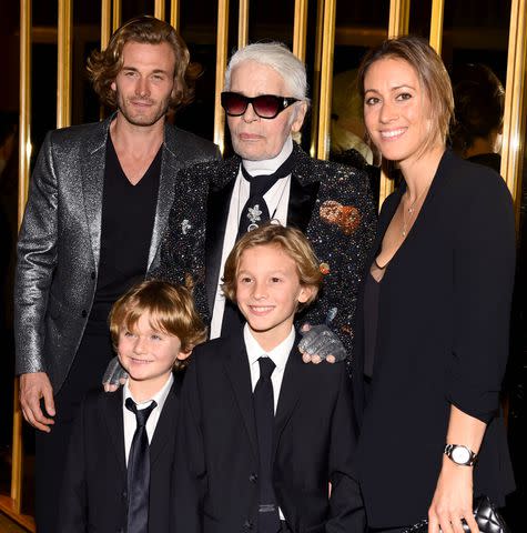 Karl Lagerfeld Kidswear line: Children's Clothes, details, Hudson Kroenig &  North West