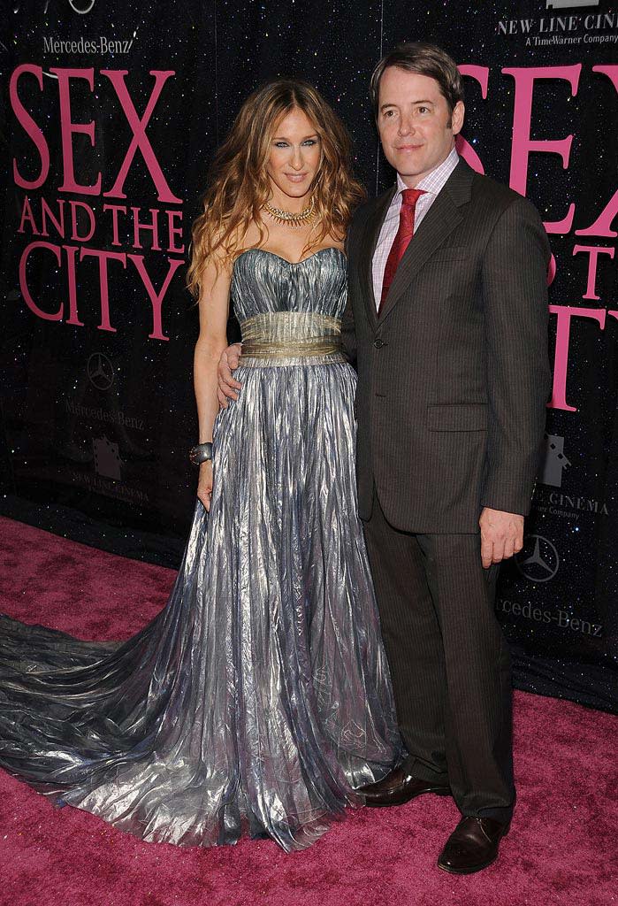Sex and the City NY 2008 Sarah Jessica Parker Matthew Broderick